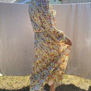 & Other Stories floral maxi dress